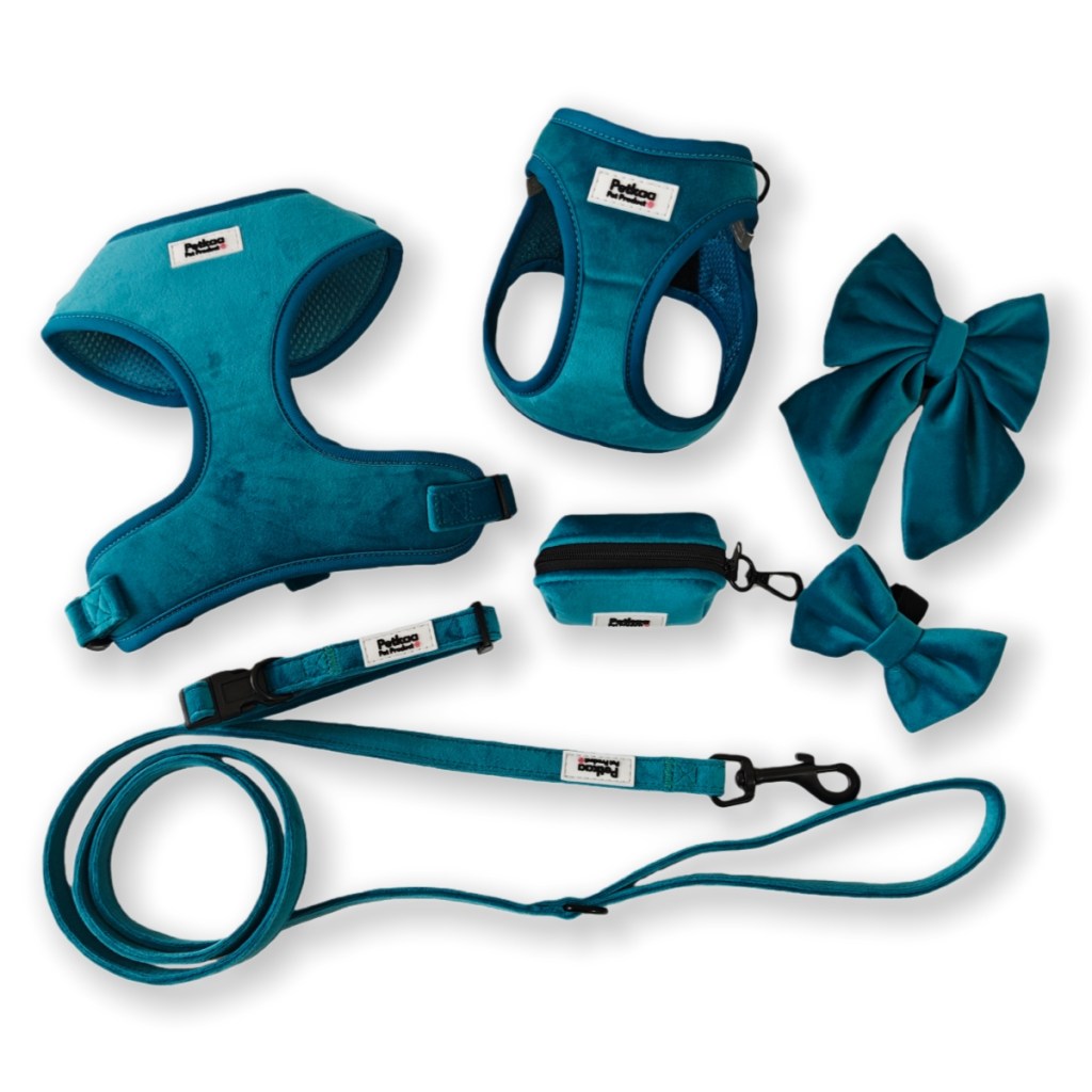 petkaa-velvet-harness-set