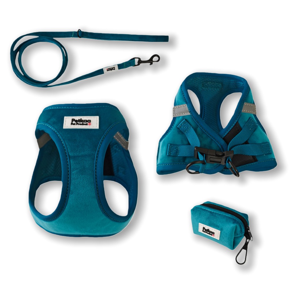 petkaa-velvet-dog-vest-harness-set