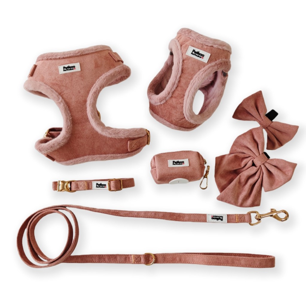 Luxury-Suede-Harness-Set